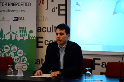 Victor Sanchis durante la ponencia