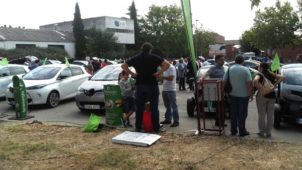 Exposición vehiculos electricos