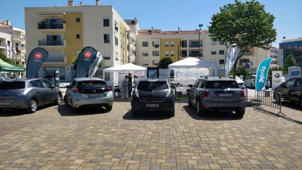 exposicion de coches electricos ENVE 2019