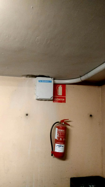 preinstalacion punto de recarga en comunidades de vecinos