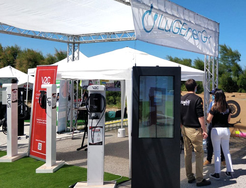 Feria de vehículos eléctricos en Figueira da Foz