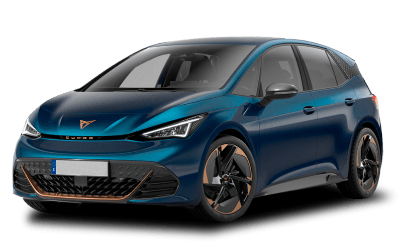 punto de recarga para cupra born eléctrico