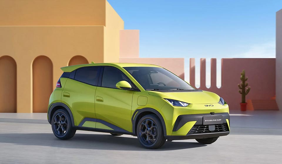 BYD Dolphin Surf coche eléctrico más barato España