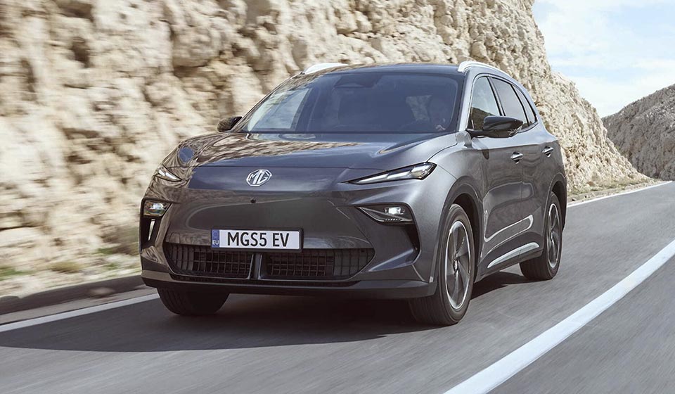 MG S5 EV Ecuador 2026 precio 23990 SUV eléctrico 400 km autonomía AutoShow Guayaquil lanzamiento
